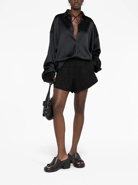 Givenchy 4G-print mini shorts - Black - zdjęcie produktu nr 1