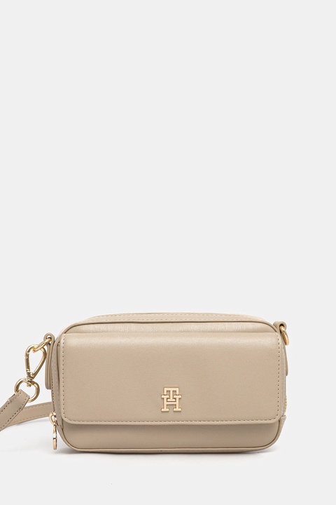 Tommy Hilfiger torebka kolor beżowy AW0AW17680 - zdjęcie produktu nr 1
