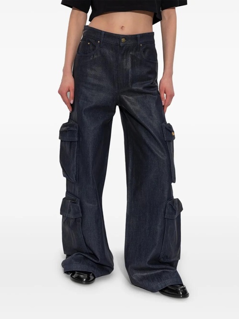 AMIRI wide-leg cargo jeans - Blue - zdjęcie produktu nr 2