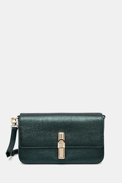 Furla torebka skórzana kolor zielony WB01826.BX4150.4282S - zdjęcie produktu nr 1