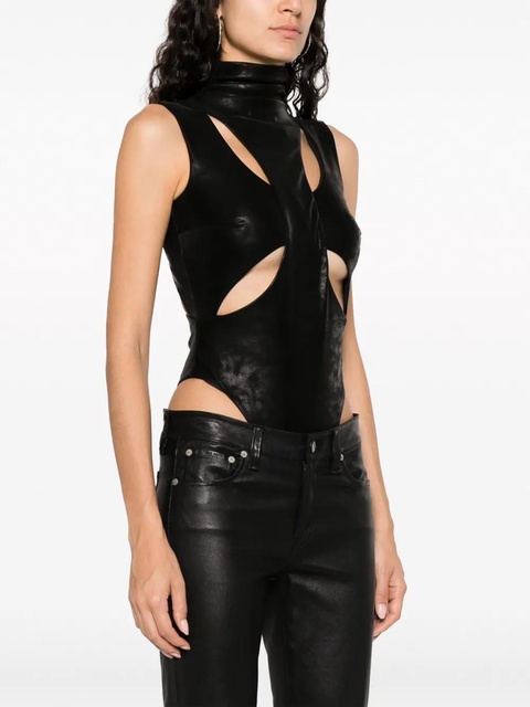 MISBHV Butterfly cut-out sleeveless body - Black - zdjęcie produktu nr 1