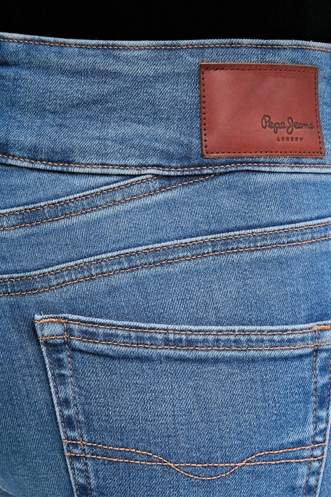 Pepe Jeans jeansy damskie kolor niebieski PL2050874FB - zdjęcie produktu nr 2