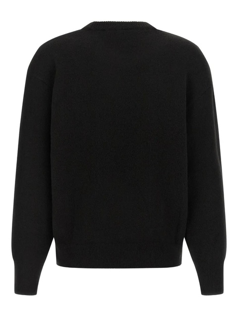 Carhartt WIP logo-intarsia crewneck sweater - Black - zdjęcie produktu nr 2