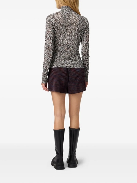 Missoni roll-neck knit sweater - Black - zdjęcie produktu nr 2