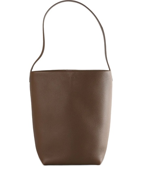 The Row medium N/S Park leather tote bag - Brown - zdjęcie produktu nr 1