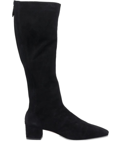 Aquazzura 35mm pointed toe zip boots - Black - zdjęcie produktu nr 1