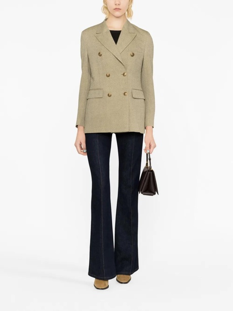 Golden Goose jacquard double-breasted blazer - Neutrals - zdjęcie produktu nr 2