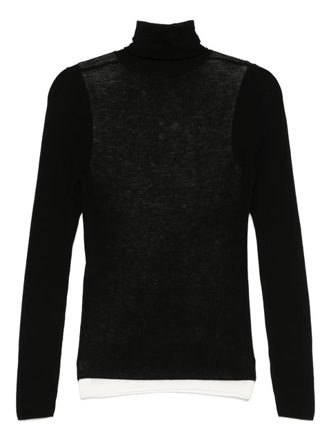 SANDRO wool sweater - Black - zdjęcie produktu nr 1