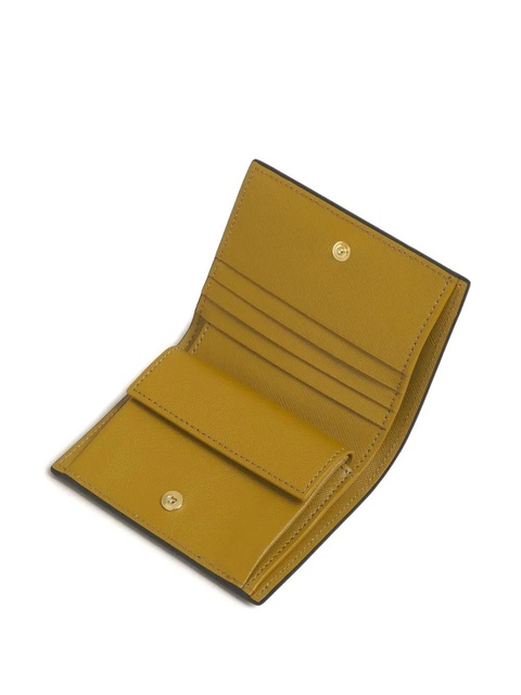 Marni colour-block leather wallet - ZO957 DEEP SAGE/MISTYROSE/LIGHT CURRY - zdjęcie produktu nr 2