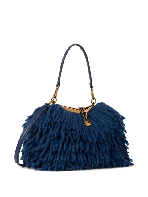 ETRO Vela wool shoulder bag - Blue - zdjęcie produktu nr 2