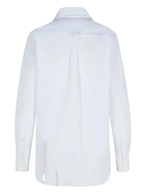 Marni embroidered shirt - White - zdjęcie produktu nr 2