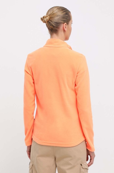 Jack Wolfskin bluza sportowa Taunus kolor pomarańczowy gładka 1709532 - zdjęcie produktu nr 1