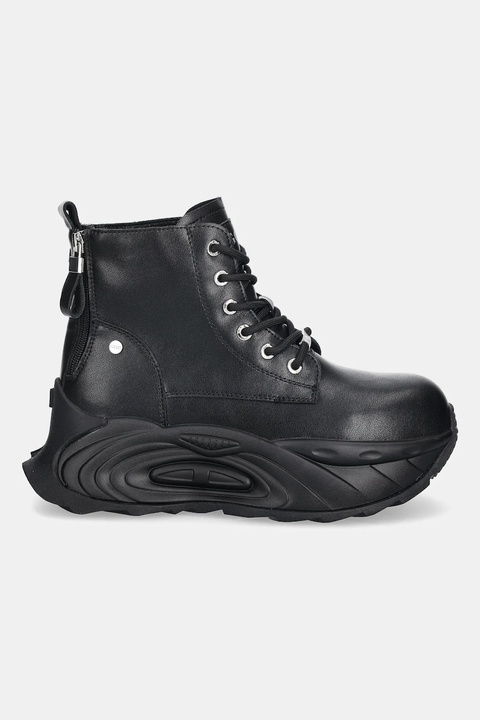 GOE sneakersy skórzane damskie kolor czarny SS2N4301 BLACK - zdjęcie produktu nr 2