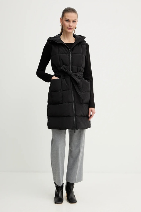 Armani Exchange bezrękawnik kolor czarny zimowy XW000651 AF16207 - zdjęcie produktu nr 1