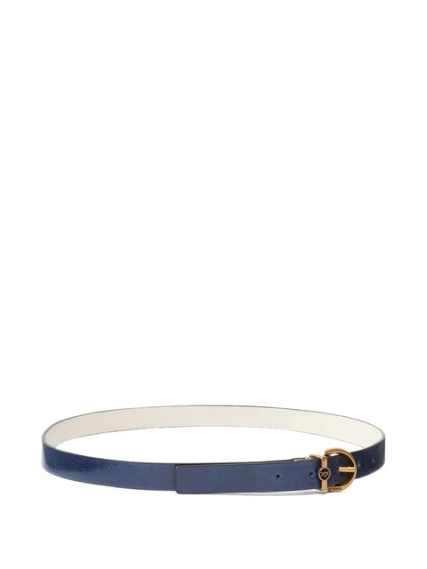 PINKO leather buckle belt - Blue - zdjęcie produktu nr 2