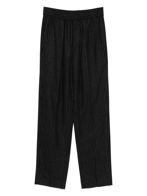 ISABEL MARANT pinstripe wool trousers - Grey - zdjęcie produktu nr 1