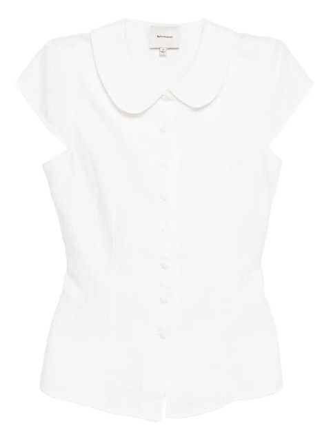 Reformation Molly shirt - White - zdjęcie produktu nr 1