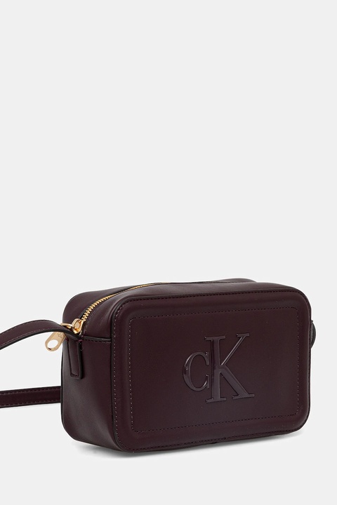 Calvin Klein torebka kolor brązowy LV04F3220G - zdjęcie produktu nr 2