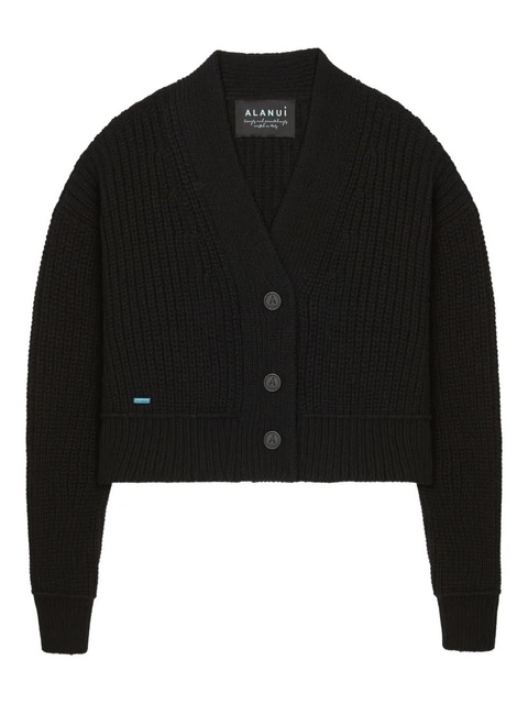Alanui buttoned finest cardigan - Black - zdjęcie produktu nr 1