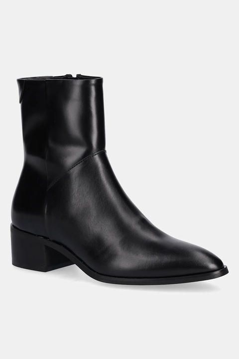 Gant botki St Broomly damskie kolor czarny na słupku 31541092 - zdjęcie produktu nr 1