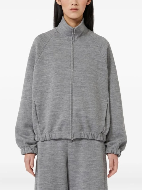 Max Mara zip-front pocket sweater - Grey - zdjęcie produktu nr 1