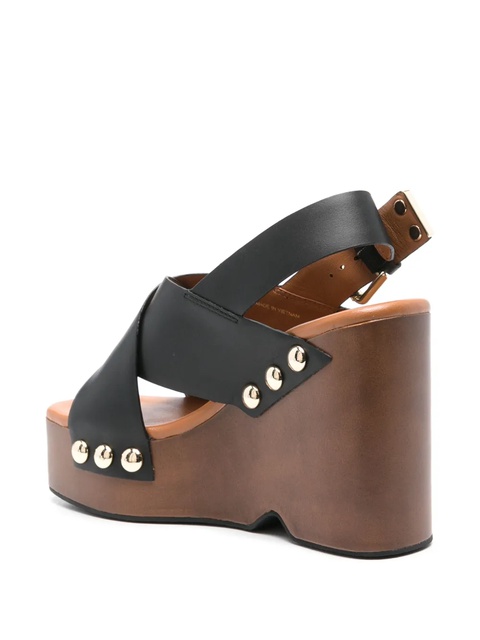 Maje 100mm platform sandals - Black - zdjęcie produktu nr 2