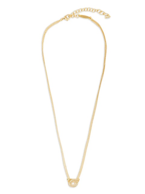 Ferragamo Gancini-pendant layered necklace - Gold - zdjęcie produktu nr 1