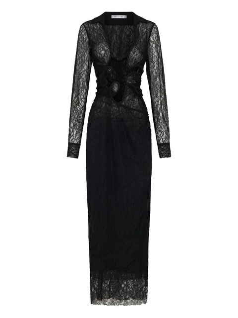 Christopher Esber Lace Venus maxi dress - Black - zdjęcie produktu nr 1
