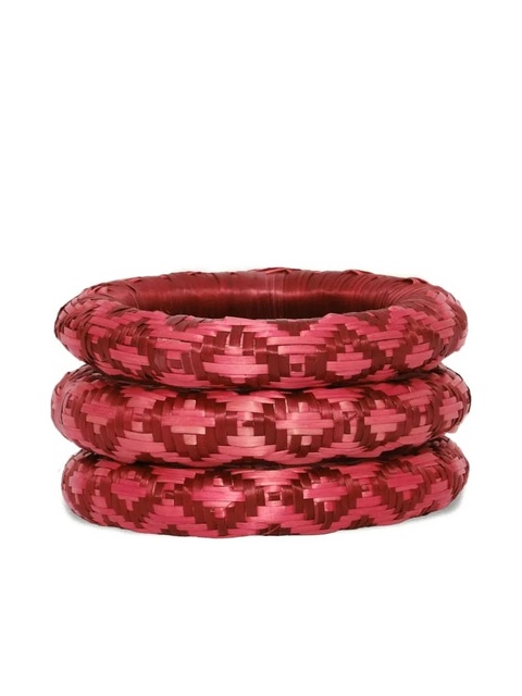 Johanna Ortiz Dancer's Essence bangles (set of three) - Pink - zdjęcie produktu nr 1