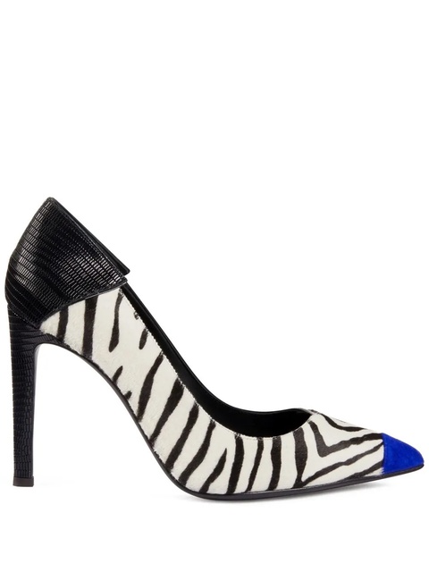 Giuseppe Zanotti 105mm Adela Trio pumps - Black - zdjęcie produktu nr 1
