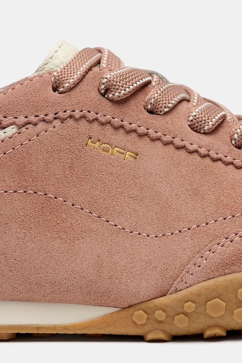 Hoff sneakersy zamszowe BRIDGE damskie kolor różowy 22561023 - zdjęcie produktu nr 2