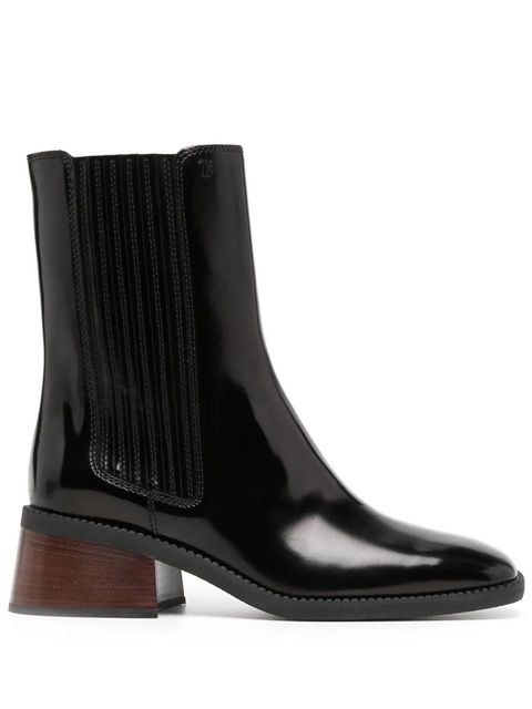Tod's monogram Chelsea boots - Black - zdjęcie produktu nr 1