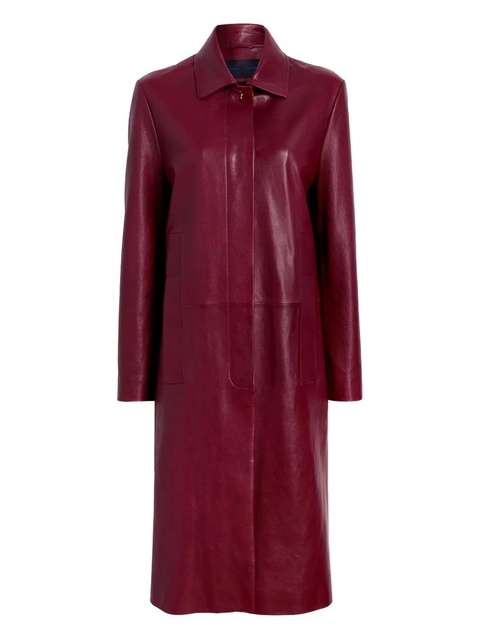 Proenza Schouler leather coat - Red - zdjęcie produktu nr 1