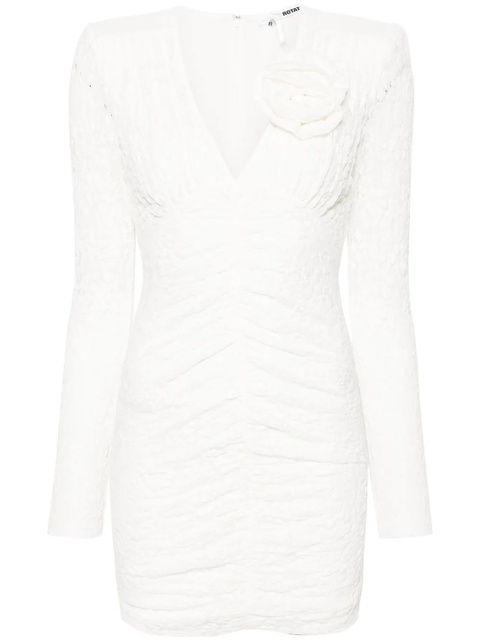 ROTATE BIRGER CHRISTENSEN floral-lace pattern minidress - Neutrals - zdjęcie produktu nr 1