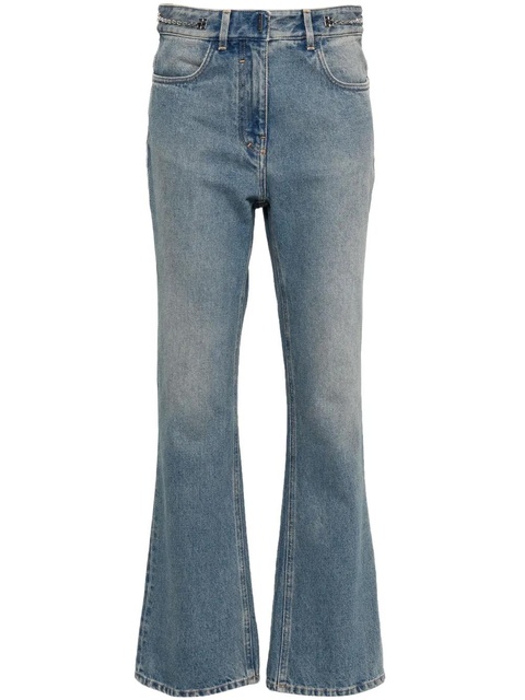 Givenchy 4G-motif straight-leg jeans - Blue - zdjęcie produktu nr 1
