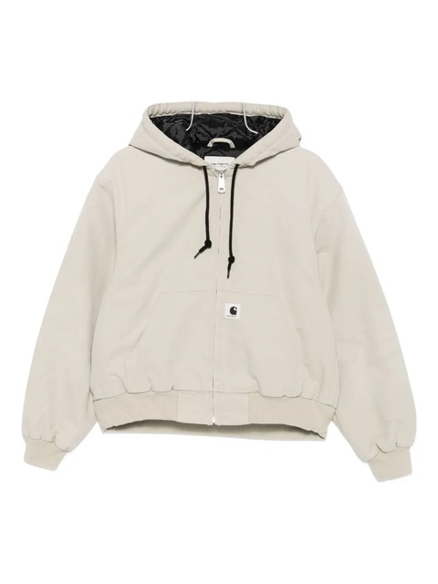 Carhartt WIP hooded zip-up jacket - Neutrals - zdjęcie produktu nr 1