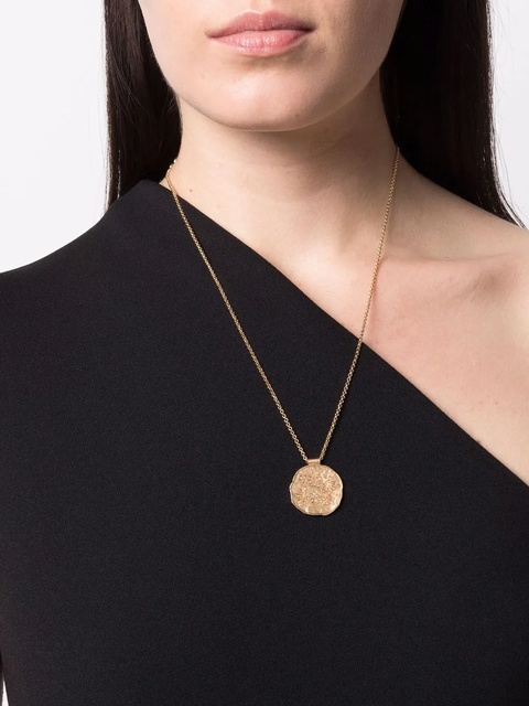 Maje Zodiac medal necklace - Gold - zdjęcie produktu nr 2