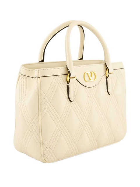 Valentino Garavani Quiltie 67 double-handle tote bag - Neutrals - zdjęcie produktu nr 2