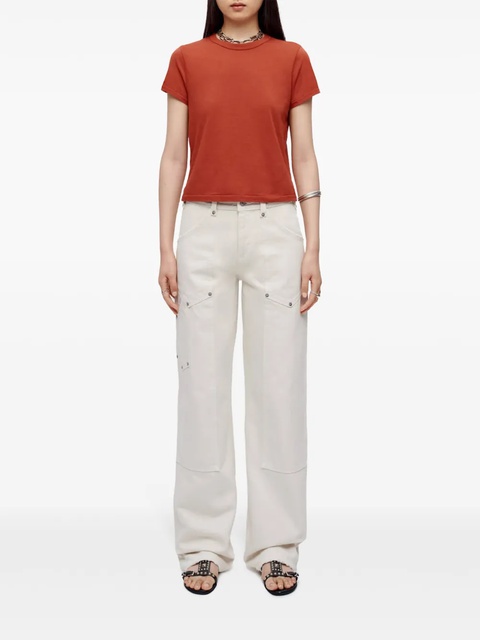 RE/DONE mid-rise straight-leg jeans - White - zdjęcie produktu nr 2