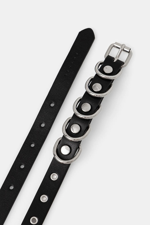 Sisley pasek damski kolor czarny 6QBBWL03B - zdjęcie produktu nr 2