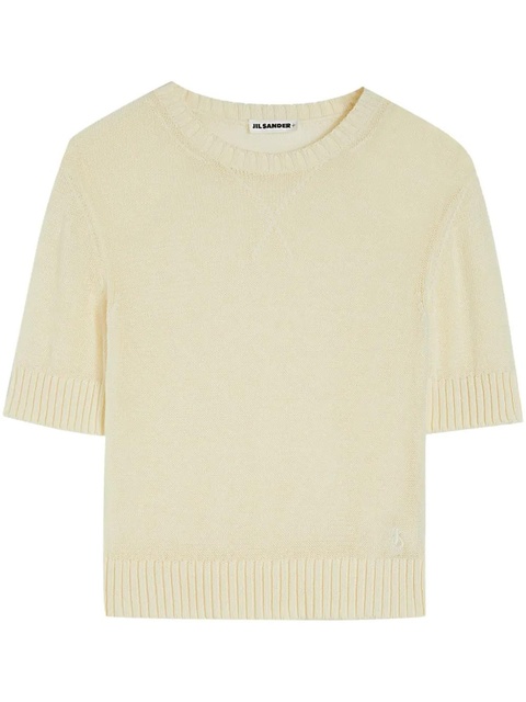 Jil Sander crew-neck T-shirt - Neutrals - zdjęcie produktu nr 1