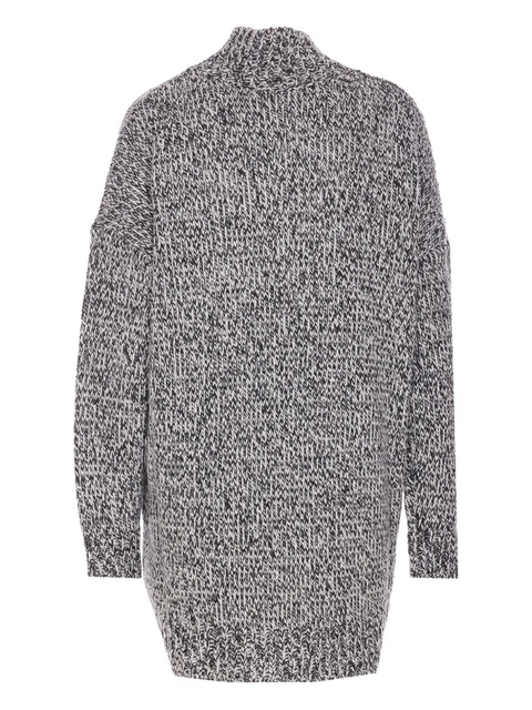 Essentiel Antwerp high-neck fringe-detail sweater - Black - zdjęcie produktu nr 1