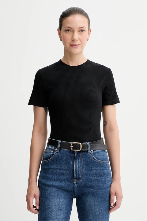 Marc O'Polo t-shirt damski kolor czarny 5000006283 - zdjęcie produktu nr 1