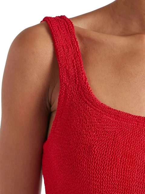 Hunza G square-neck swimsuit - Red - zdjęcie produktu nr 2