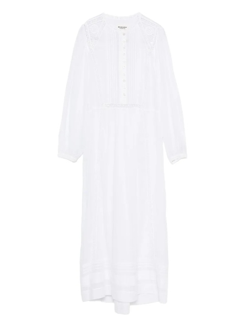 MARANT ÉTOILE long-sleeved dress - White - zdjęcie produktu nr 1