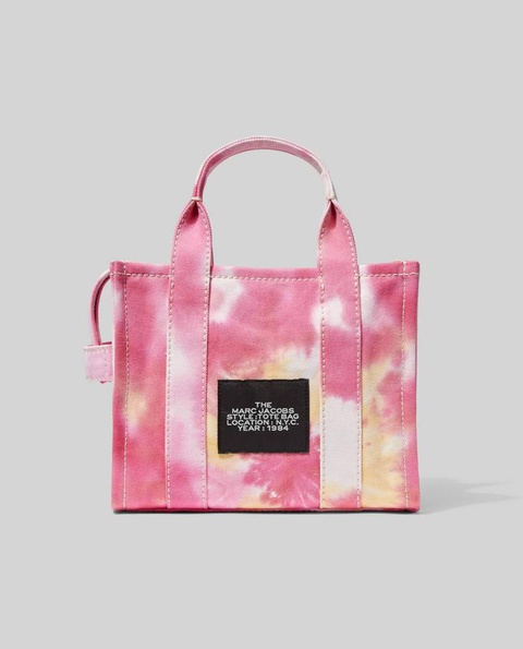 THE MARC JACOBS - Różowa torba Tie Dye Mini Tote - zdjęcie produktu nr 1