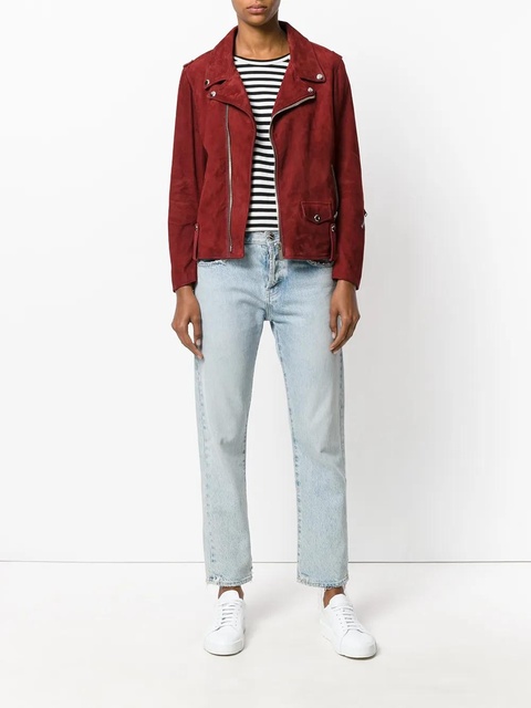 Golden Goose classic biker jacket - Pink - zdjęcie produktu nr 2