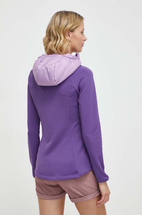 Jack Wolfskin kurtka outdoorowa Routeburn Pro Hybrid kolor fioletowy 1710863 - zdjęcie produktu nr 2