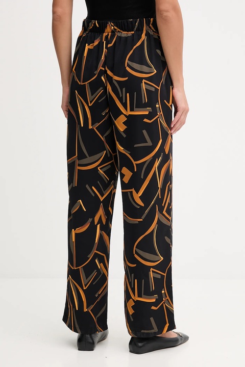 Joseph Ribkoff spodnie damskie kolor czarny szerokie high waist 253239 - zdjęcie produktu nr 1