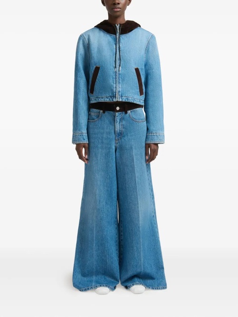 Marni tulip-patch jeans - Blue - zdjęcie produktu nr 2